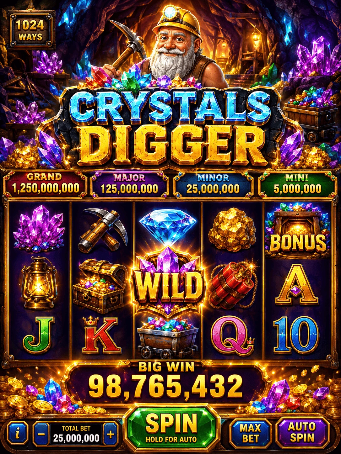 Crystals Digger